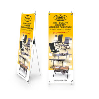 Camp4 X-Banner кемпінгові меблі для автодомів і караванів, англійська