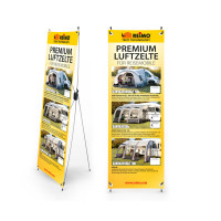 RTent техн. Намети X-Banner для автобудинків, німецькі, розмір: 600x1800 мм