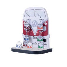  Брелок VW Collection, Bulli-Front-Design, 12 шт. в 4 кольорах