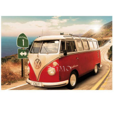 20 Плакат VW Collection VW Bus Route 1