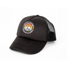  Кепка LIFE IS A JOURNEY, schwarz, унісекс, Truckercap
