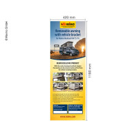 Мотив плаката: T5 Multirail Adapter Thule, Великобританія, розміри 420x1189 мм