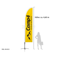 Повна система Camp4-Squareflag, висота 460 см