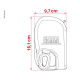 Fiamma ZIP L400 F45blue o