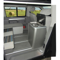VW T6, VW T5 California Beach France Кухня під антрацит