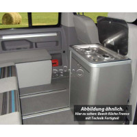 VW T6, VW T5 California Beach France Кухня чорний глянсовий