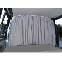 VW T6, VW T5 розділова штора, кабіна водія, два шари, сірий, obaque