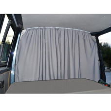 VW T6, VW T5 розділова штора, кабіна водія, два шари, сірий, obaque