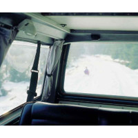 передні екрани VWT4 задні ліві, KR акрилове скло зелене тонування