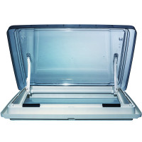 MPK Rooflight Vision Star L pro 70x50 Димчене скло, біла внутрішня рама