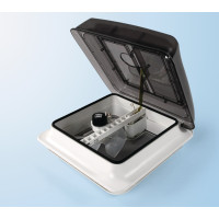 Fiamma Skylight TurboVent 12V, 28x28 см, Колір: кришталь