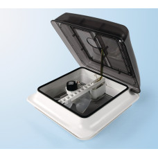 Fiamma Skylight TurboVent 12V, 28x28 см, Колір: кришталь