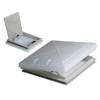 MPK Rooflight 400x400 мм з опаловим склом і Flyscreen
