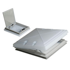 MPK Rooflight 400x400 мм з опаловим склом і Flyscreen