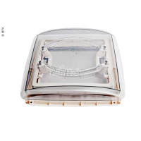 MPK Rooflight 40x40cm, затемнена рулонна штора та Flyscreen