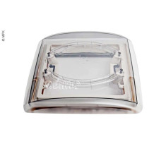 MPK Rooflight 40x40 см з жалюзі Blackot і Flyscreen, димчасте скло