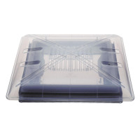 MPK Rooflight 400x400 мм з затемненими жалюзі та Flyscreen