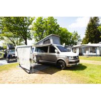 Тент Omnistor 4900 + адаптер VW T5/T6 коротке колесо 2,6м, для правого боку