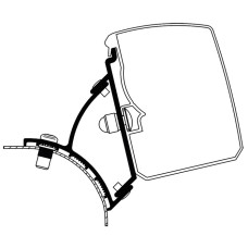 Тент Thule 3200, Адаптер VW T5/T6 Мінівен, фіксований LHD