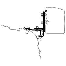 Тент Thule 3200, адаптер VW T5/T6 Мінівен Brandrup Rail LHD