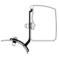 Тент Thule 3200, адаптер Renault Trafic/Vivaro/Talento NV300 Fixed