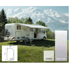 Тент Omnistor 8000 6m 230V Go.cream біла тканина Mystic Grey