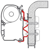 Адаптер F1/F45i/F45iL Hymer Camp 4м