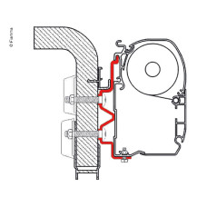 F.Adapt.set 5m Hymer Camp