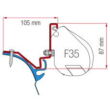 Адаптер для F35, VW T6 LR Westfalia Kepler