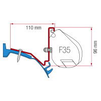 Перехідник Fiamma Ford Custom Capland/Capfun для F35