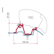 Fiamma Adapter High Roof Sprinter F65 Eagle 400