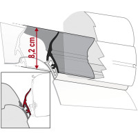 Rain Guard VW T5 California, довжина 2,00 м
