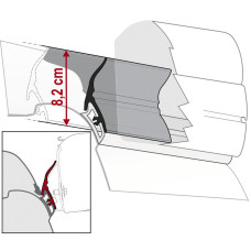 Rain Guard VW T5 California, довжина 2,00 м