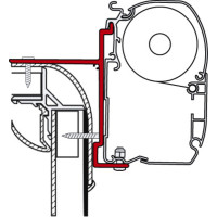 Адаптер F45i/F45iL/F1 для Adria, Bürstner