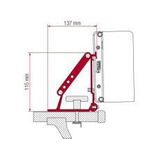 Адаптер F1/F45/F35/F50/F55 для багажників на дах