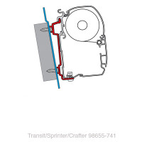 Перехідник Ford Transit/Sprinter/VW Crafter 06