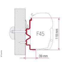 Адаптер Fiamma Rapidp Seroe 9dF-9M-10
