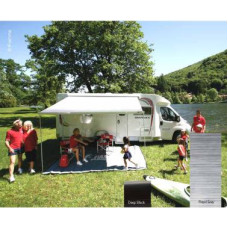 Тент Fiamma F45S 4,25m Royal Grey, корпус темно-чорний