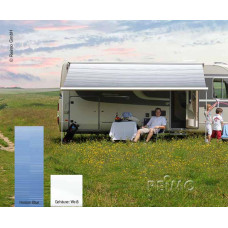 Настінний тент Dometic Perfect Wall 1500, корпус: білий колір: Horizon Blue