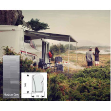 Тент Dometic Perfect Wall 1500, 4,5м, корпус: білий Фарб: Horizon Grey
