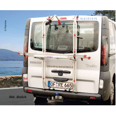 Задній алюмінієвий багажник Carry Bike f. 2 колеса Renault Trafic двері багажника
