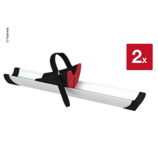 Kit Rail Premium 48, четвертий двокомпонентний трек Carry-Bike VW T5/T6 Pro сріблястий