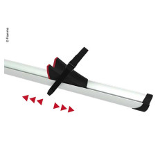 Велорейка преміум класу XL 139 см, срібляста