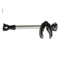 Велосипедний тримач 2,5 проставка з Thule Acu Tight Lock, анодований срібло