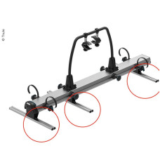 Монтажний набір для VeloSlide, монтажні рейки 140 см (3 шт.)