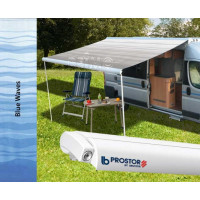 Тент Prostor 350 2,65 футляр білий, полотно:синє