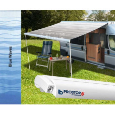 Тент Prostor 350 2,65 футляр білий, полотно:синє