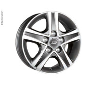 Алюмінієвий обід Borbet CWD Fiat Ducato Maxi, LK:130, 6,5 x 16" mystral anth.polish