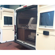 Москітна сітка Ducato від 07 року випуску ззаду, H2/H3-дах з високими дверима