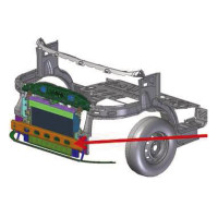 Додатковий елемент "Short Crashbox" для Fiat Ducato 2014 р.в